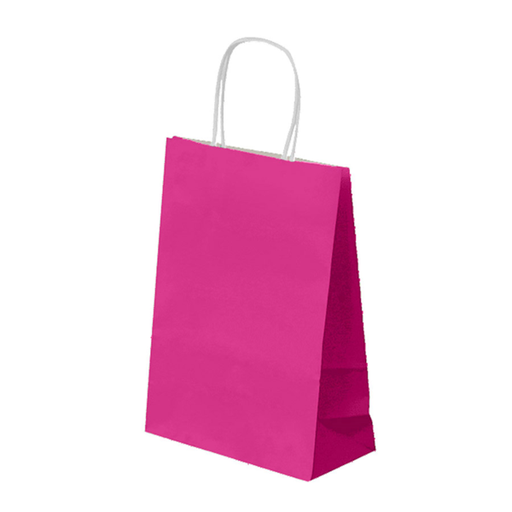 [192.25] BOLSAS SOS CON ASAS 80 G/M2 20+10x29 CM FUCSIA CELULOSA (250 UNID.)