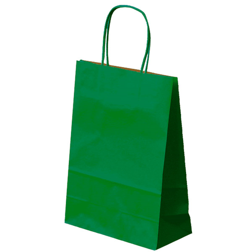 [142.13] BOLSAS SOS CON ASAS 80 G/M2 20+10x29 CM VERDE KRAFT (250 UNID.)