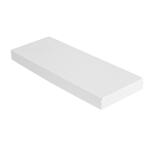 [254.69] TAPAS SIN VENTANA PARA CAJAS 254.65 'THEPACK' 250 G/M2 11x30x2 CM BLANCO CARTÓN ONDULADO NANO-MICRO (200 UNID.)