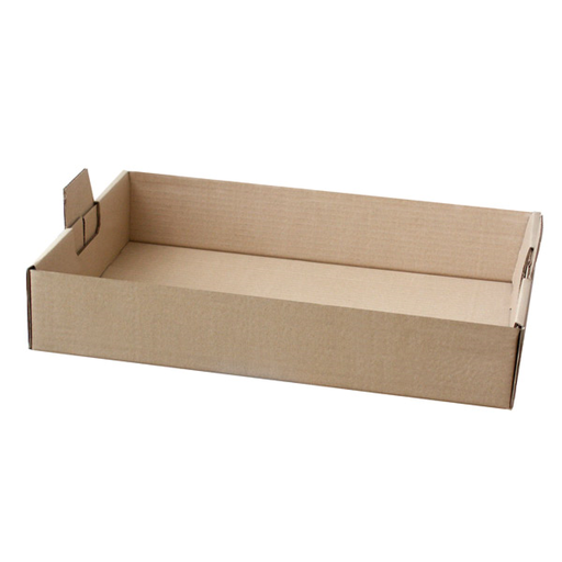 [118.89] Bandejas Catering 380 G/M2 54,5X38,5X9,5 Cm Habana Kraft (50 Unid.)