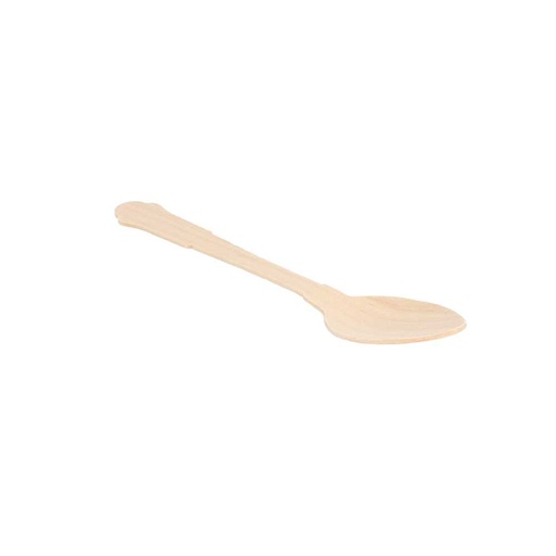 [170.46] Cucharillas Café 'Classic' 12 Cm Natural Madera (100 Unid.)