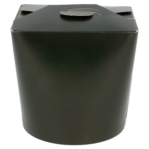 [219.51] ENVASES MULTIUSO MICROONDABLES 480 ML 305 + 18 PE G/M2 Ø8x9 CM NEGRO CARTONCILLO (50 UNID.)