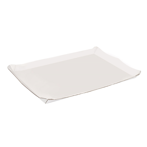 [184.79] BANDEJAS SELF-SERVICE 24x31 CM BLANCO MICROCANAL (50 UNID.)