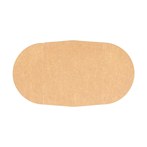 [269.10] SEPARADOR 2 COMPARTIMENTOS ENSALADERA 226.64 300 + 18 PE G/M2 Ø25,4/14x6,3 CM NATURAL KRAFT (600 UNID.)