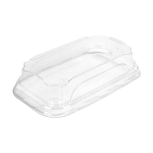 [268.90] TAPAS PARA RECIPIENTES 268.80/81 14x8x3,2 CM TRANSPARENTE PET (800 UNID.)