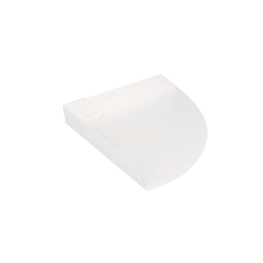 [234.81] Palas Crêpes 'Thepack' 230 G/M2 17X17X2,5 Cm Blanco Cartón Ondulado Nano-Micro (800 Unid.)