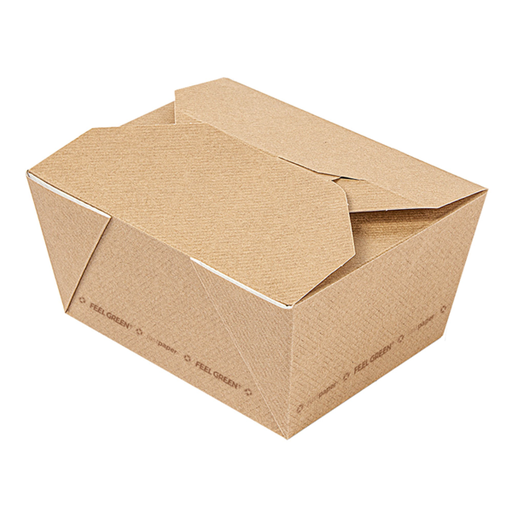 [262.34] CAJAS AMERICANAS MICROONDABLES 'THEPACK' 780 ML 220 G/M2 11,3x9x6,3 CM NATURAL CARTÓN ONDULADO NANO-MICRO (500 UNID.)