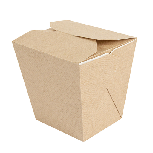 [234.48] ENVASES MULTIUSO MICROONDABLES 'THEPACK' 480 ML 220 + 12PP G/M2 7,7x5,7x9 CM NATURAL CARTÓN ONDULADO NANO-MICRO (480 UNID.)