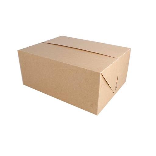 [261.86] CAJAS COMIDA PARA LLEVAR 'THEPACK' 5 L 310 G/M2 26x20,5x11,3 CM NATURAL CARTÓN ONDULADO NANO-MICRO (150 UNID.)