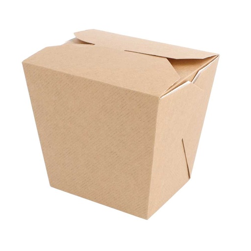 [234.52] ENVASES MULTIUSO MICROONDABLES 'THEPACK' 960 ML 220 + 12PP G/M2 8,9x7x10,8 CM NATURAL CARTÓN ONDULADO NANO-MICRO (360 UNID.)