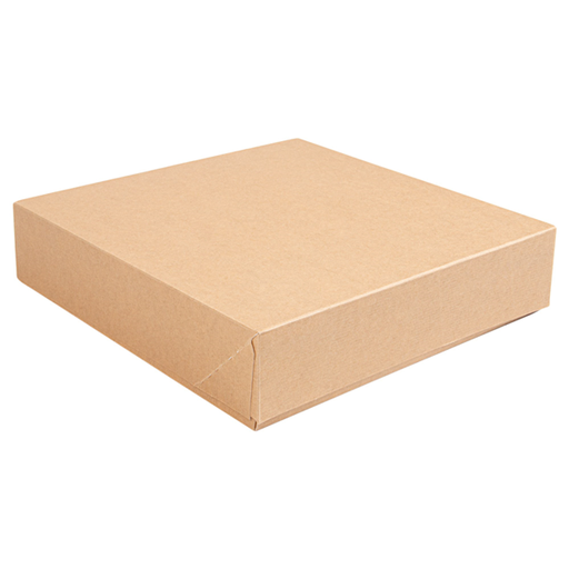 [255.87] Envases Sushi 'Thepack' 220 G/M2 23X23X5 Cm Marrón Cartón Ondulado Nano-Micro (300 Unid.)