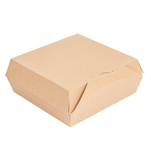 [254.58] CAJAS "LUNCH BOX" PAPERLOCK 'THEPACK' 220 G/M2 21x20,5x8 CM NATURAL CARTÓN ONDULADO NANO-MICRO (300 UNID.)