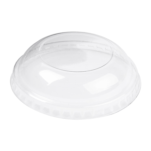 [205.27] TAPAS CÚPULA PARA RECIPIENTES 230.28/222.88/217.57 Ø 7,2 CM TRANSPARENTE PET (2000 UNID.)