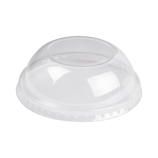 [205.29] TAPAS CÚPULA PARA RECIPIENTES 230.32/222.90/217.59 Ø 8,5 CM TRANSPARENTE PET (2000 UNID.)