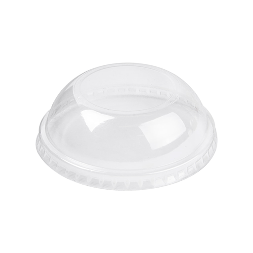 [205.30] TAPAS CÚPULA PARA RECIPIENTES 230.29/222.91/217.60 Ø 8,7 CM TRANSPARENTE PET (2000 UNID.)