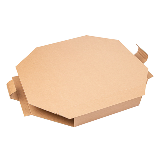[254.85] CAJA PARA PAELLA 375 G/M2 50,5x50,5x5 CM NATURAL CARTÓN (100 UNID.)