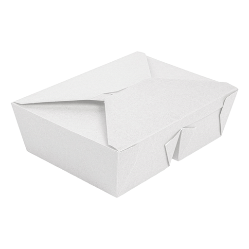 [258.54] CAJAS AMERICANAS 2 COMPART. 'THEPACK' 990 + 990 ML 250 + 12PP G/M2 19,6x14x6,2 CM BLANCO CARTÓN ONDULADO NANO-MICRO (200 UNID.)