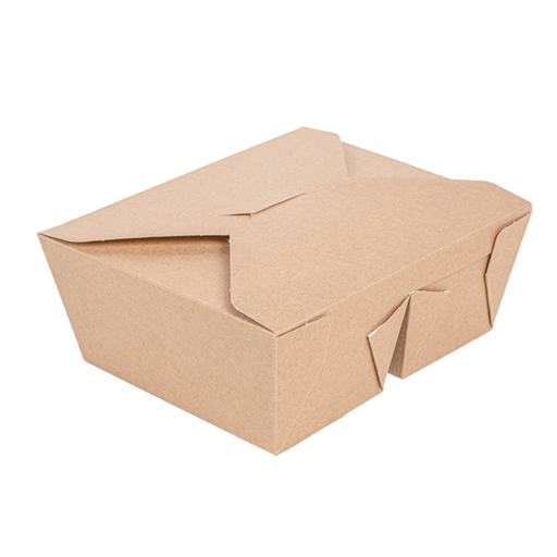 [258.46] CAJAS AMERICANAS 2 COMPART. 'THEPACK' 675 + 675 ML 220 + 12PP G/M2 15,2x12,1x6,5 CM NATURAL CARTÓN ONDULADO NANO-MICRO (300 UNID.)