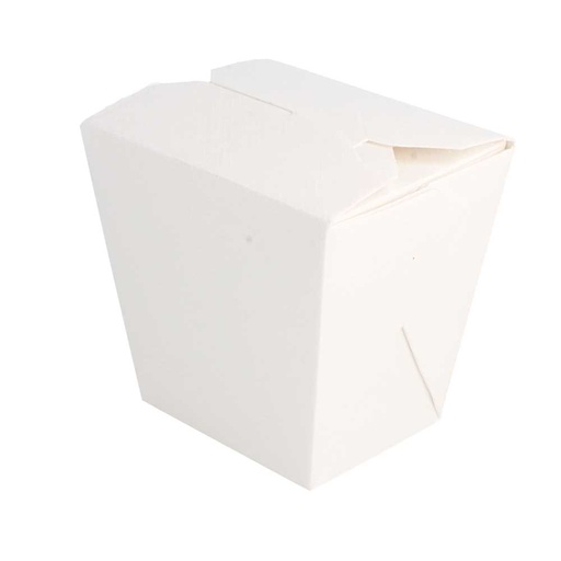 [234.47] ENVASES MULTIUSO MICROONDABLES 'THEPACK' 480 ML 230 + 12PP G/M2 7,7x5,7x9 CM BLANCO CARTÓN ONDULADO NANO-MICRO (480 UNID.)