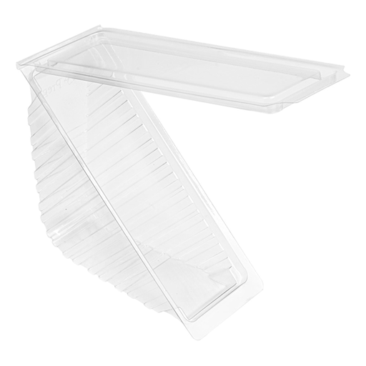 [127.10] Envases Sándwiches Triangulares Estándar 11X11X5,5 Cm Transparente Rpet (600 Unid.)