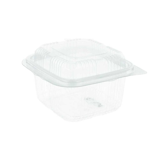 [194.63] Recipientes Pastelería + Tapa 375 Ml 11,3X12X7,4 Cm Transparente Rpet (700 Unid.)