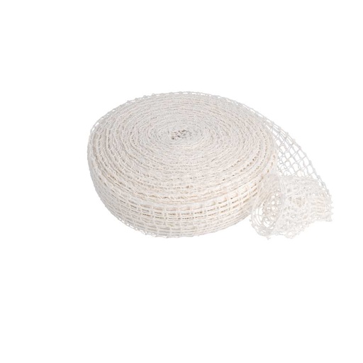 [179.25] Malla Elástica - 18 Mallas 50 M Blanco Poliéster (1 Unid.)