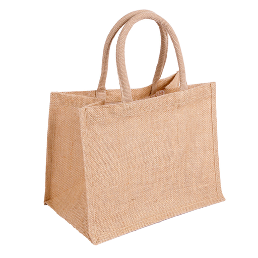 [258.27] Bolsas 260 G/M2 32+20X25 Cm Natural Yute (10 Unid.)