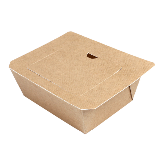 [269.38] BARQUILLAS CON TAPAS TERMOSELLABLES 'THEPACK' 505 ML 215 + 5 PE G/M2 + OPP 16,1x12,9x4,3 CM NATURAL CARTÓN ONDULADO NANO-MICRO (400 UNID.)