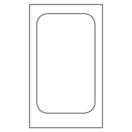[230.52] MOLDE PARA GN1/4 20x28 CM PLATEADO ALUMINIO (1 UNID.)