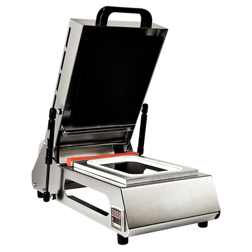 [230.51] MÁQUINA TERMOSELLADORA 64x30x15 CM PLATEADO INOX (1 UNID.)