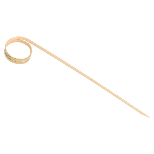 [170.99] Picks "Espiral" 12 (H) Cm Natural Bambú (100 Unid.)