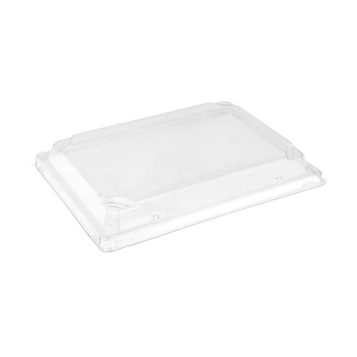 [180.81] TAPAS PARA TARRINAS CÓD. 180.57 TRANSPARENTE PET (100 UNID.)