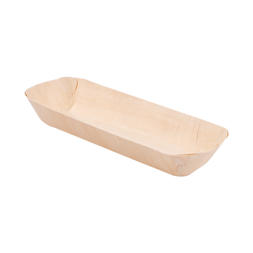 [229.92] BARQUILLAS RECTANGULARES 'WOOD' 19,5x7,5x2,7 CM NATURAL MADERA (50 UNID.)