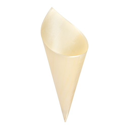 [259.92] CUCURUCHOS DE HOJUELA DE PINO 24 CM NATURAL MADERA (500 UNID.)