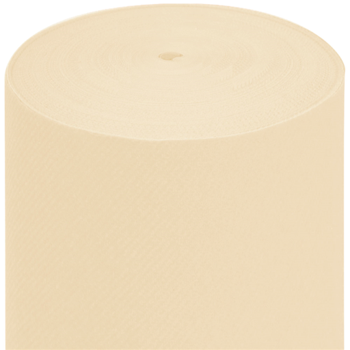 [167.66] MANTEL PRECORTADO - 60 SEGMENTOS 55 G/M2 120x120 CM MARFIL AIRLAID (4 UNID.)