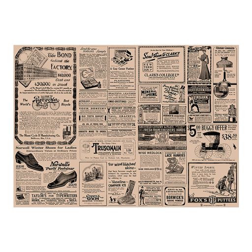 [266.05] Mantelines - Reciclados 'Times' 80 G/M2 31X43 Cm Natural Papel (1000 Unid.)