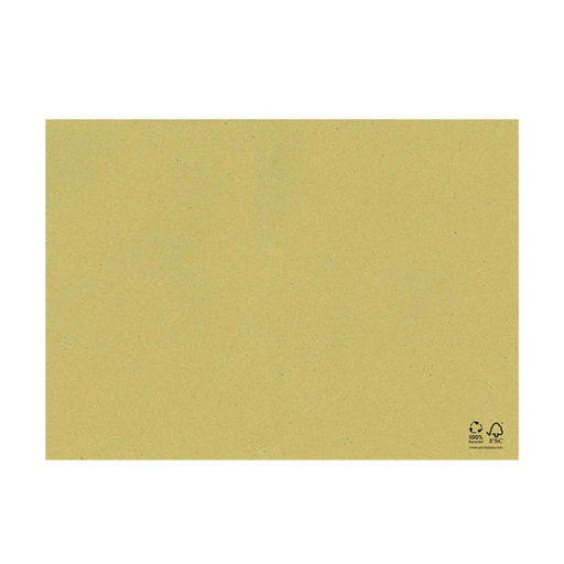 [199.16] Mantelines Reciclados 90 G/M2 31X43 Cm Paja Papel (1250 Unid.)