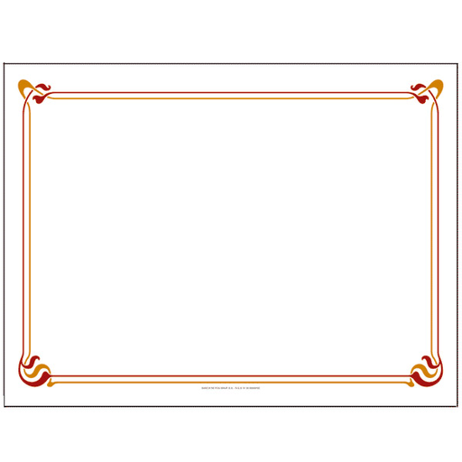 [106.51] Mantelines Marrón & Ocre 'Maxim' 48 G/M2 35X50 Cm Blanco Celulosa (2000 Unid.)