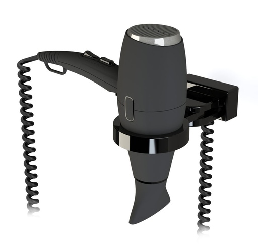 [8221632] Secapelos Calisto 2.000 W. Negro Mate + Soporte Universal