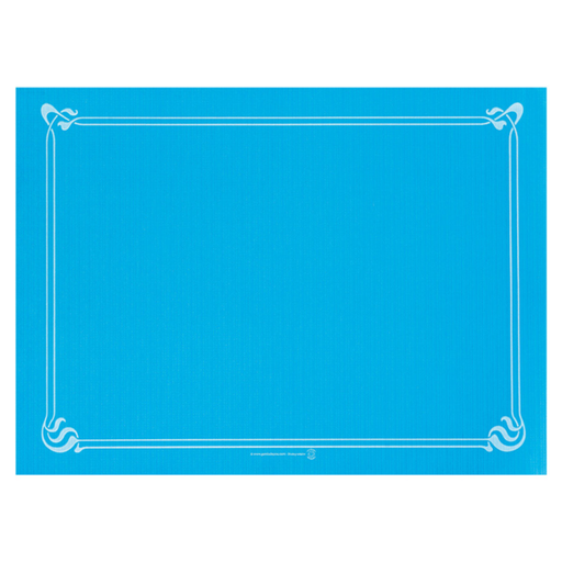 [132.31] MANTELINES 48 G/M2 31x43 CM AZUL TURQUESA CELULOSA (2000 UNID.)