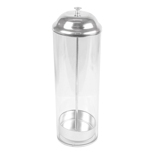 [232.97] Dispensador De Pajitas 9x27 Cm Transparente San (1 Unid.)