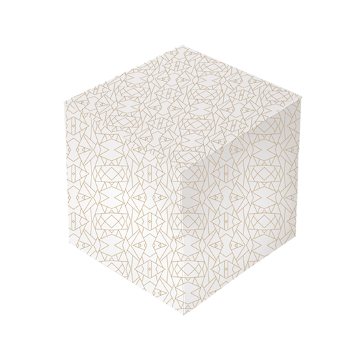 [264.13] Cajas Altas Pastelería Sin Ventana 'Thepack Deco' 330 G/M2 35,6X35,6X30,5 Cm Blanco Cartón Ondulado Microcanal (30 Unid.)