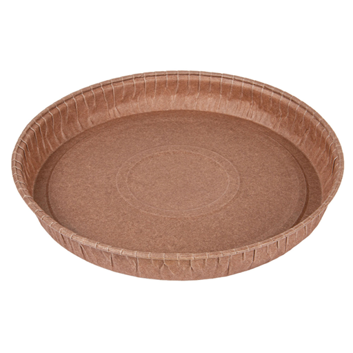 [156.33] MOLDES HORNEAR 158 G/M2 Ø 18,1x2,5 CM NATURAL PAPEL SILICONADO (400 UNID.)