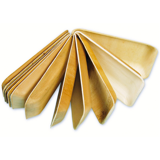 [189.36] Bandejas Rectangulares 'Areca' 22,5X14,5X3 Cm Natural Areca (200 Unid.)