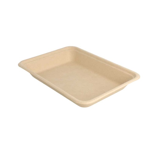 [150.23] BARQUILLAS 'BIONIC' 350 ML 19,6x14,7x2,7 CM NATURAL BAGAZO (1000 UNID.)