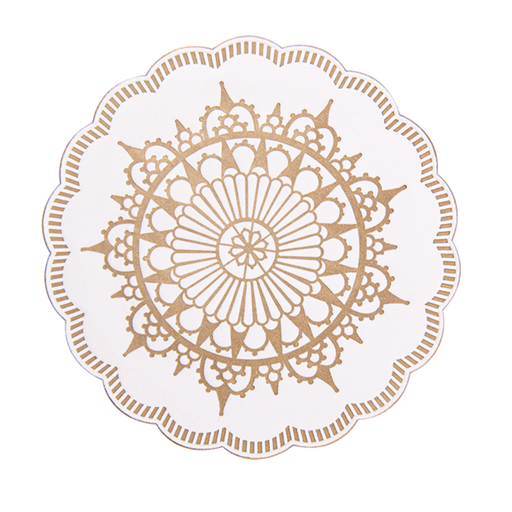 [110.07] POSAVASOS 9 CAPAS 8x18 G/M2 + (30+12) G/M2 Ø9 CM BLANCO TISSUE (3000 UNID.)