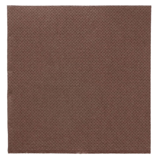 [153.96] SERVILLETAS ECOLABEL 'DOUBLE POINT' 18 G/M2 20x20 CM CHOCOLATE TISSUE (2400 UNID.)