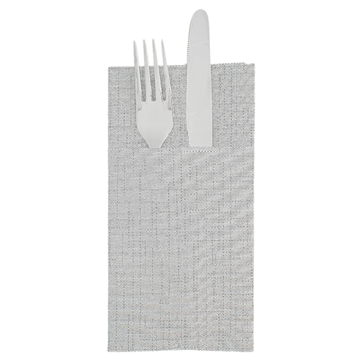[264.38] Servilletas Cangurito 'Dry Cotton' 55 G/M2 33X40 Cm Gris Airlaid (700 Unid.)