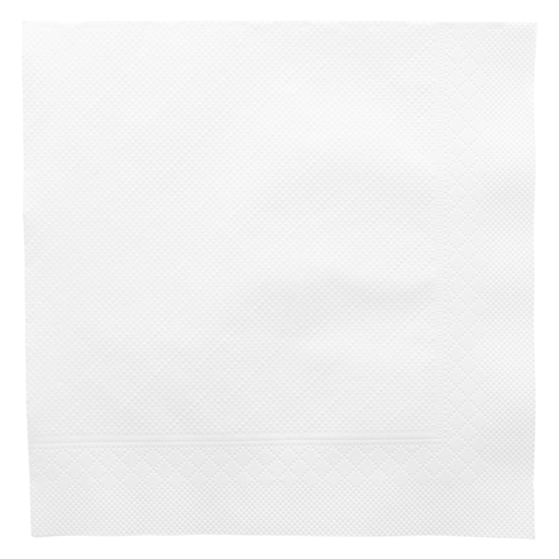 [143.62] SERVILLETAS 4 CAPAS 'QUATTRO' 21 G/M2 45x45 CM BLANCO TISSUE (750 UNID.)