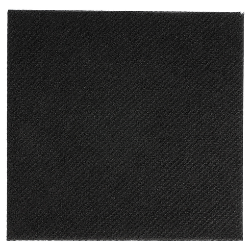 [257.13] Servilletas P. 1/4 55 G/M2 50X50 Cm Negro Airlaid (400 Unid.)